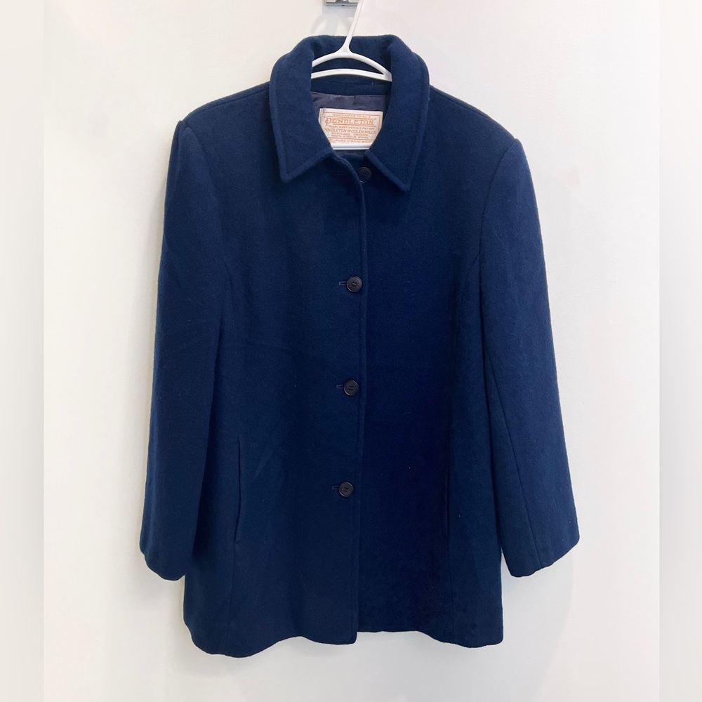 Women’s Navy Pendleton Jacket